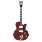 D'Angelico Deluxe 59 Satin Trans Wine thumbnail