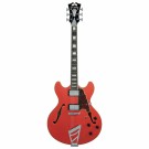 D'Angelico Premier DC Fiesta Red Stairstep thumbnail