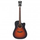 D'Angelico Premier Bowery LS Satin Vintage Sunburst thumbnail