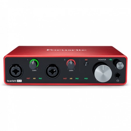 Focusrite Scarlett 4i4 Gen3 Lydkort