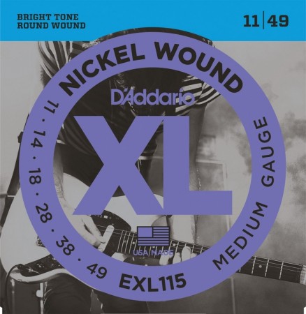 D'Addario EXL115 Elgitar (011-049)