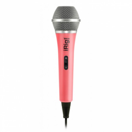 IK Multimedia iRig Voice Vokalmikrofon Pink