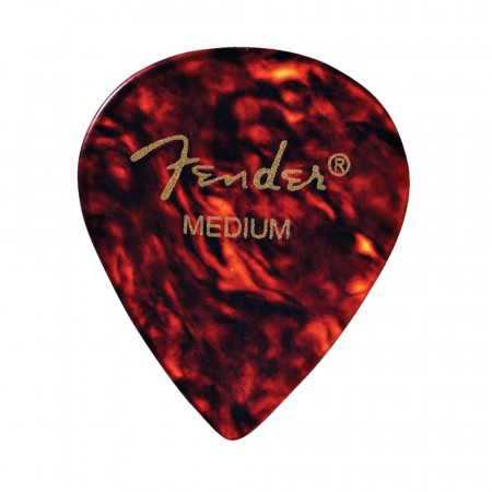 Fender Classic Celluloid Picks 551 Shell Medium