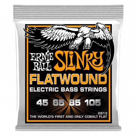 Ernie Ball EB-2813 Flatwound Hybrid Slinky (45-105)