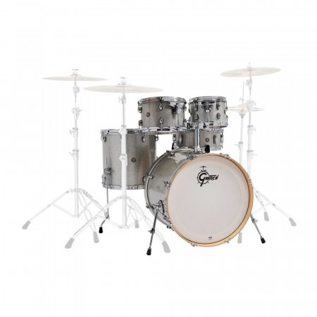 Gretsch Catalina Maple CM1-E825 Silver Sparke (Shell)