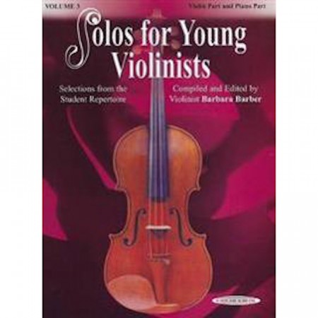 Suzuki Solos for the Young Violinists Vol 3