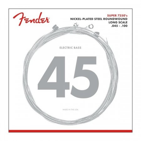 Fender Super 7250ML Nickel-Plated Basstrenger