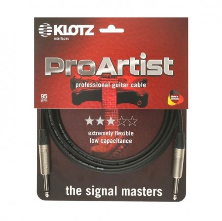 Klotz Pro Artist 3m Instrumentkabel