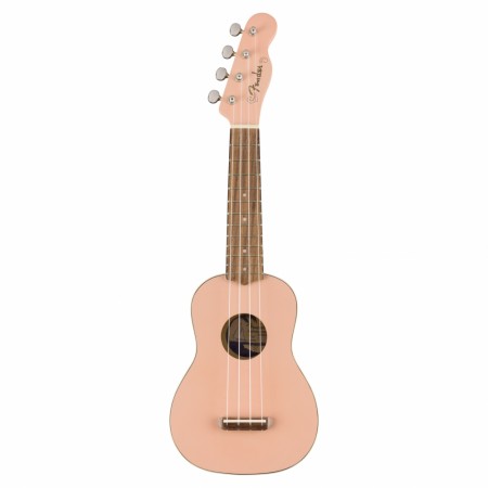 Fender Venice Soprano Ukulele Shell Pink WN