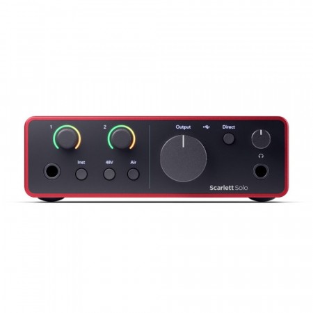 Focusrite Scarlett Solo Gen4 Lydkort