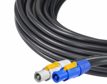 GDE 958015L05 Strømkabel 3x1,5mm, Powercon/powercon, 5m