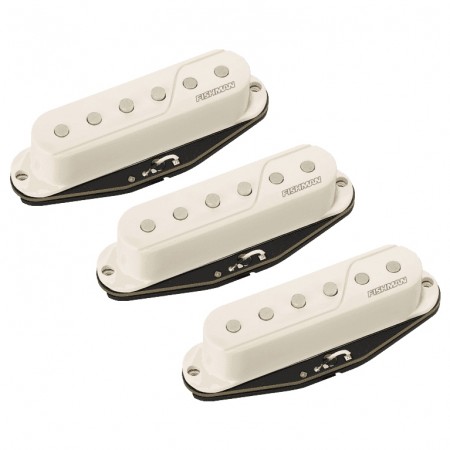 Fishman Fluence Single Width Pickup Strat Set White