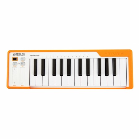 Arturia MicroLab Orange MIDI-Keyboard