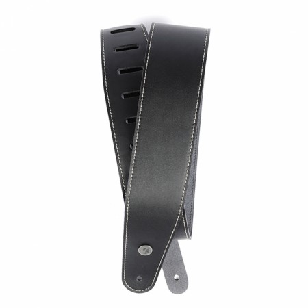 Planet Waves 25LS00-DX Deluxe Leather Black Stitch