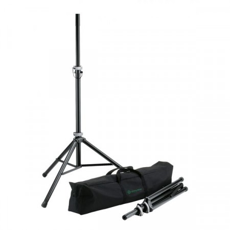 K&M 21459 Høyttalerstativ Par m/bag