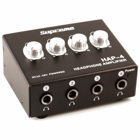 Supreme HAP-4 4-Ch Hodetelefonforsterker