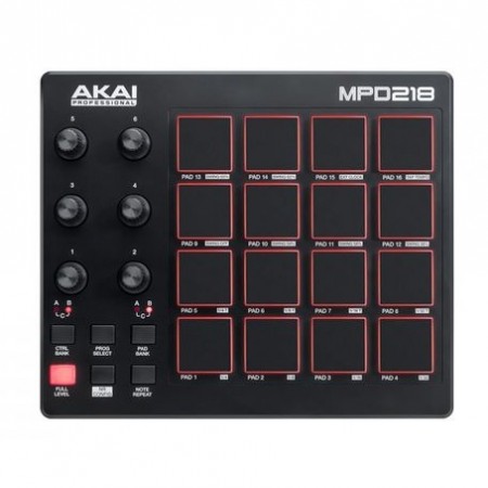 AKAI MPD218 MIDI-Kontroller