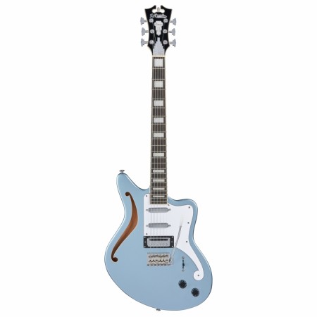 D'Angelico Premier Bedford SH Iced Blue Metallic
