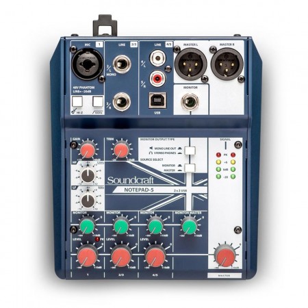 Soundcraft Notepad 5 Lydmikser