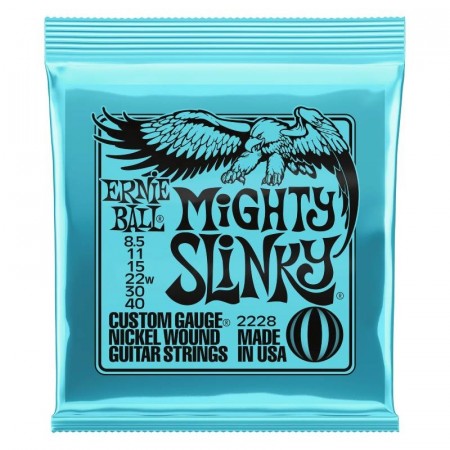 Ernie Ball EB-2228 Mighty Slinky Nickel (0085-040)