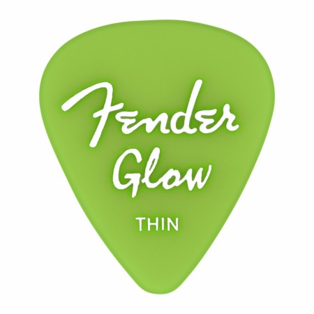 Fender Glow In The Dark Plekter 12-pk