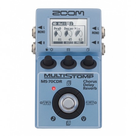 Zoom MS-70CDR Multistomp Chorus/Delay/Reverb