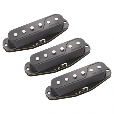 Fishman Fluence Single Width Pickup Strat Set Black