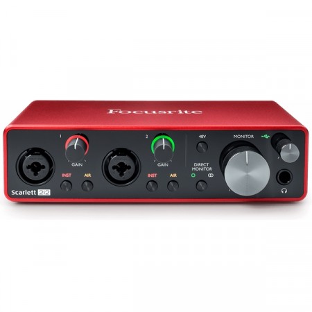 Focusrite Scarlett 2i2 Gen3 Lydkort