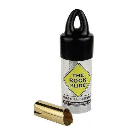 The Rock Slide Polished Brass Slide Small