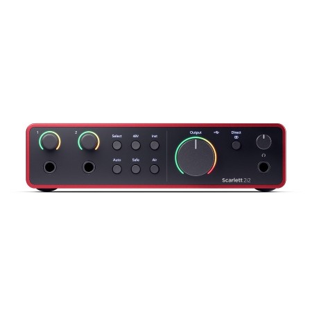 Focusrite Scarlett 2i2 Gen4 Lydkort