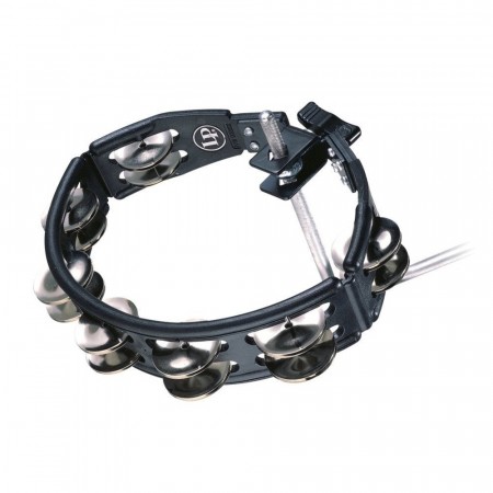 Latin Percussion LP160 Cyclops Tamburin Mountable Steel Black
