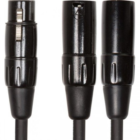 Roland RCC-YC-XF2XM 15cm XLR female to Dual XLR male