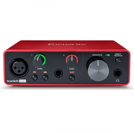 Focusrite Scarlett Solo Gen3 Lydkort