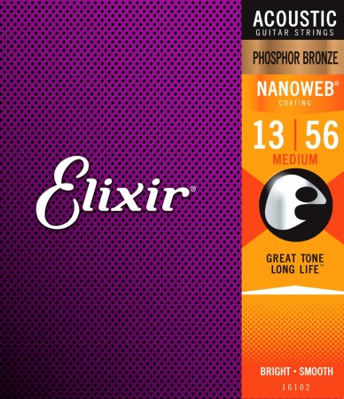 Elixir 16102 Nanoweb Ph.Bronze (013-056)