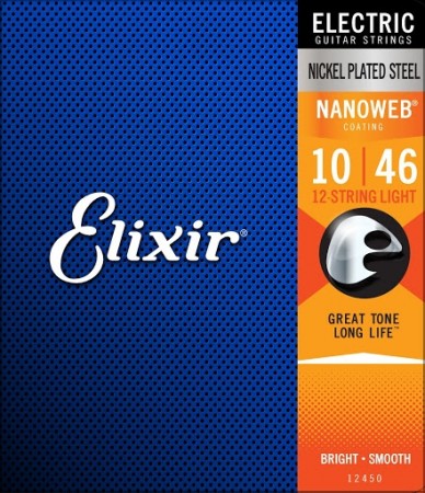 Elixir 12450 Nanoweb Electric 12-str. (10-46)
