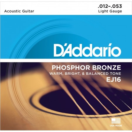 D'Addario EJ16 Phos. Bronze (012-053)