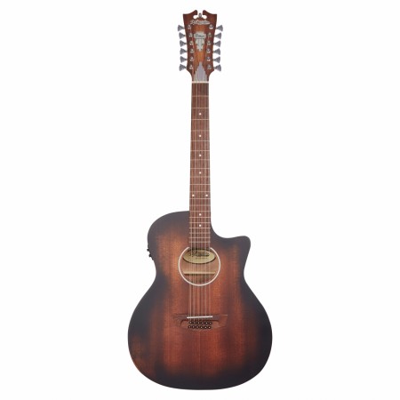 D'Angelico Premier Fulton LS Aged Mahogany 12-Strenger