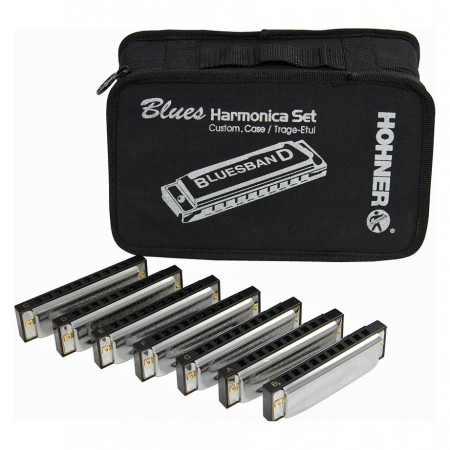 Hohner Blues Band 7 Munnspillsett