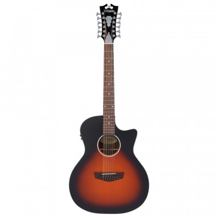 D'Angelico Premier Fulton LS Satin Vintage Sunburst 12-Strenger
